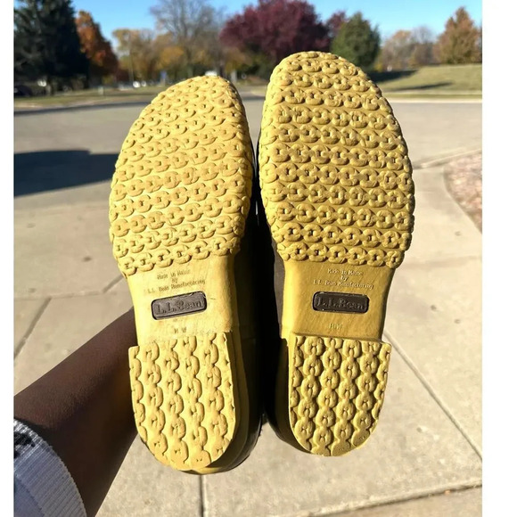 L.L. Bean 10” Leather Hunting Boots Women’s Size 10 - Picture 11 of 13